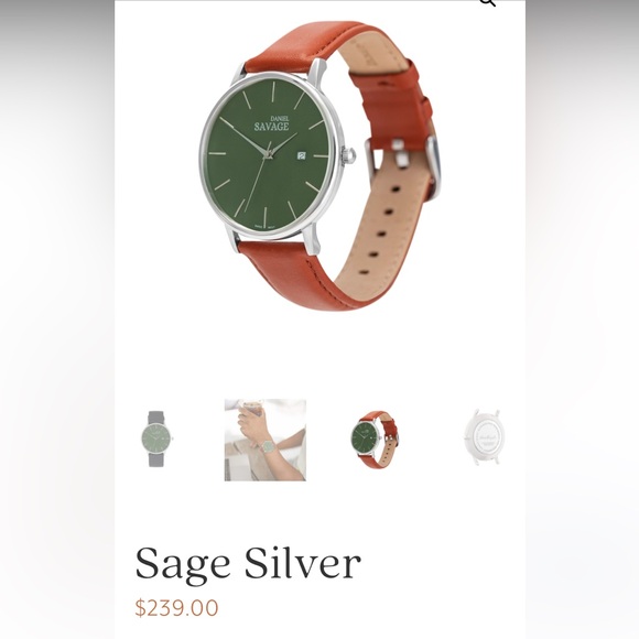 Daniel Savage Swiss made watch - Picture 5 of 9